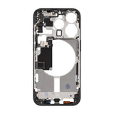 iPhone 15 Pro Mellemskal med smådele OEM - Titaniummat