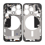 iPhone 15 Pro Mellemskal med smådele OEM - Titaniummat