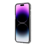 iPhone 15 Pro Cover Blommønster MagSafe Blå Guld