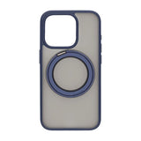 iPhone 15 Pro Cover Roterbart MagSafe Stativ Blå