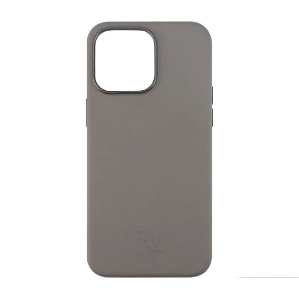Rvelon iPhone 15 Pro Cover Silikone Grå