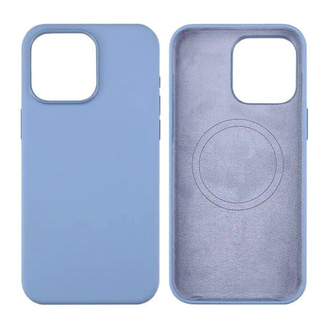 Rvelon iPhone 15 Pro Cover Silikone MagSafe Blå