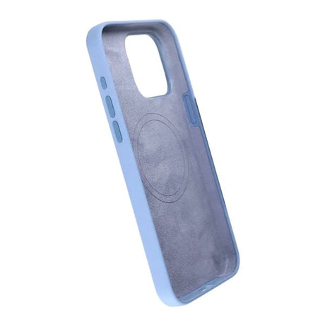 Rvelon iPhone 15 Pro Cover Silikone MagSafe Blå