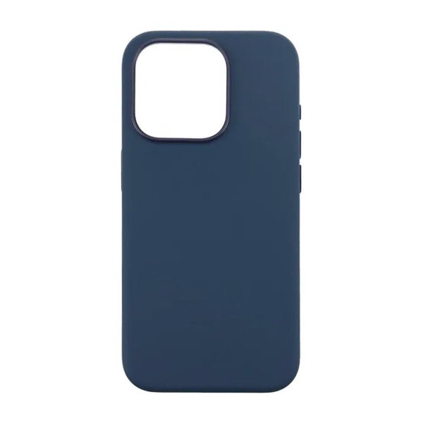 Rvelon iPhone 15 Pro Cover Silikone MagSafe Mørkeblå