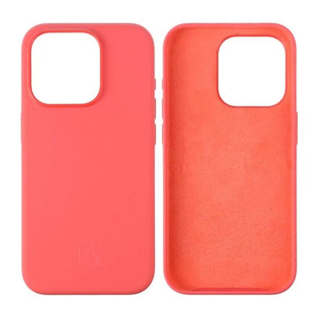 Rvelon iPhone 15 Pro Cover Silikone Rød
