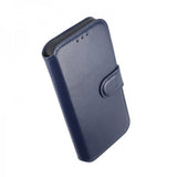 Rvelon iPhone 15 Pro Cover Ægte Læder Blå