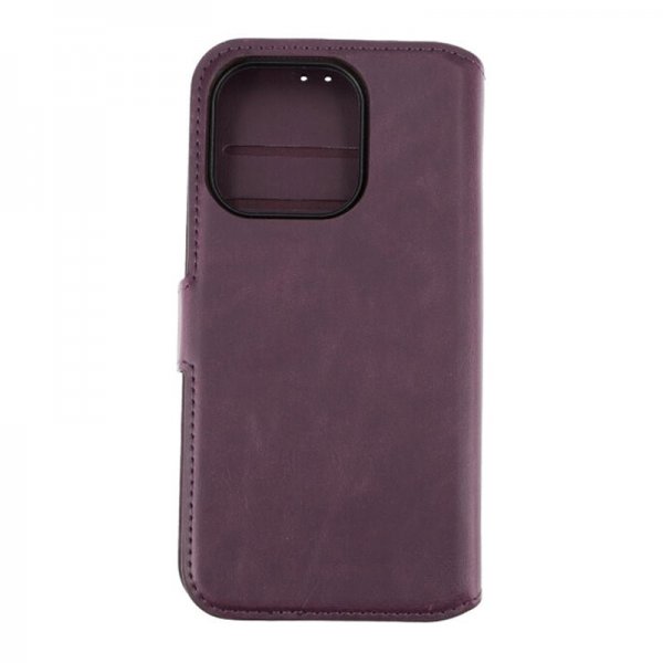 Rvelon iPhone 15 Pro Cover Magnetisk Aftageligt Etui Lilla