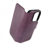 Rvelon iPhone 15 Pro Cover 4 Kortlommer MagSafe Lilla