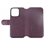 Rvelon iPhone 15 Pro Cover 4 Kortlommer MagSafe Lilla