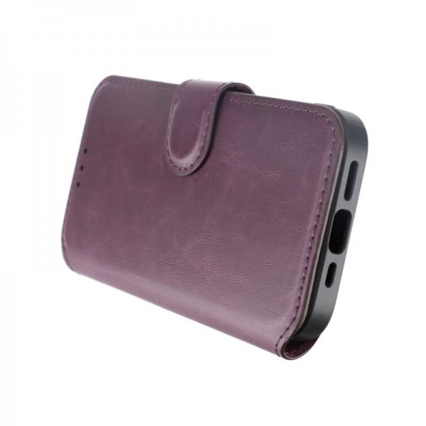 Rvelon iPhone 15 Pro Cover 4 Kortlommer MagSafe Lilla