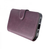 Rvelon iPhone 15 Pro Cover 4 Kortlommer MagSafe Lilla
