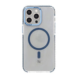 Rvelon iPhone 15 Pro Cover TPU MagSafe Blå