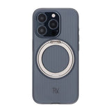 Rvelon iPhone 15 Pro Cover Roterbart MagSafe Stativ Grå
