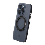 Rvelon iPhone 15 Pro Cover Roterbart MagSafe Stativ Sort