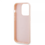 Karl Lagerfeld iPhone 15 Pro Cover 3D Rubber Karl Pink