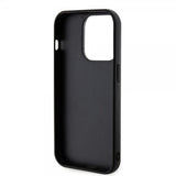 Karl Lagerfeld iPhone 15 Pro Cover 3D Rubber Karl Sort