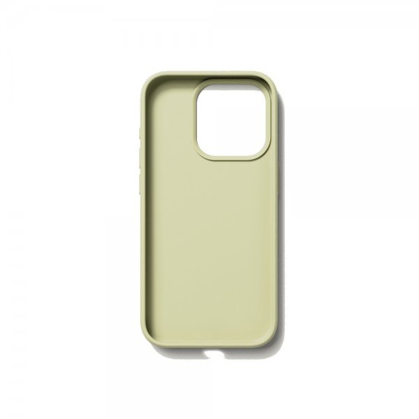 Nudient iPhone 15 Pro Cover Base Case Pale Yellow
