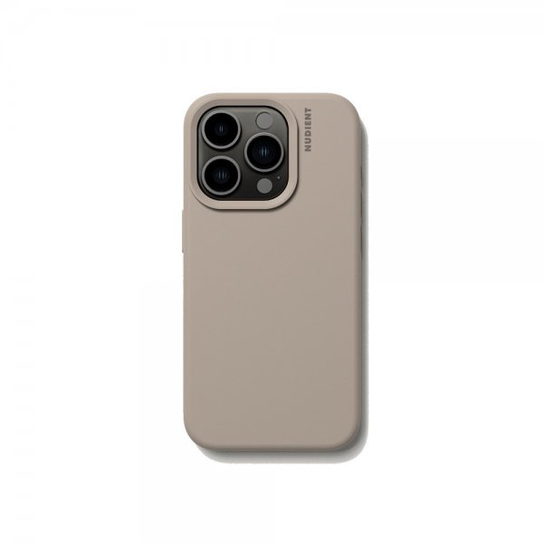 Nudient iPhone 15 Pro Cover Base Case Stone Beige