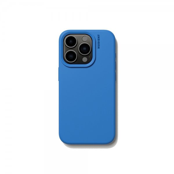 Nudient iPhone 15 Pro Cover Base Case Vibrant Blue