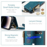 CaseMe iPhone 15 Pro Cover C20 Series Petrol