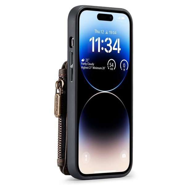 CaseMe iPhone 15 Pro Cover C20 Series Kaffe