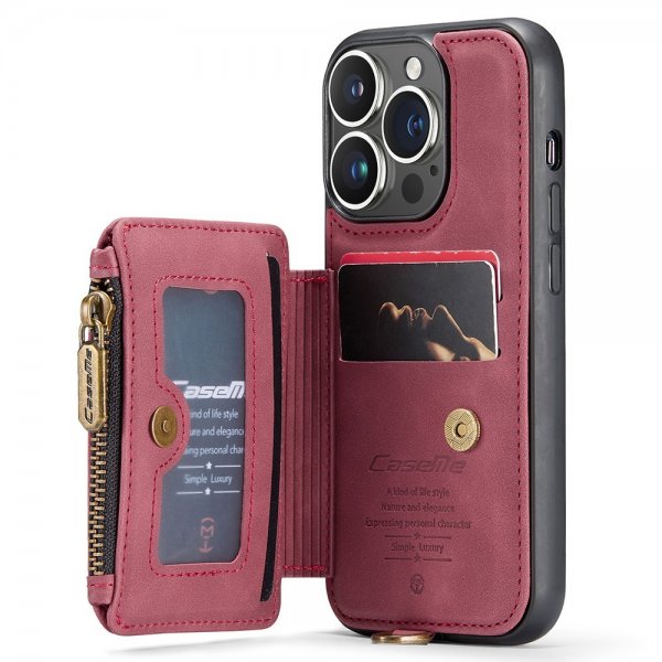 CaseMe iPhone 15 Pro Cover C20 Series Rød