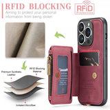 CaseMe iPhone 15 Pro Cover C20 Series Rød