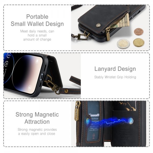 CaseMe iPhone 15 Pro Cover C20 Series Sort