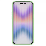 Nillkin iPhone 15 Pro Cover CamShield Silky Lysegrøn