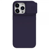 Nillkin iPhone 15 Pro Cover CamShield Silky Mørkelilla