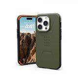 Urban Armor Gear (UAG) iPhone 15 Pro Cover Civilian MagSafe Olive Drab