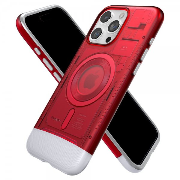 Spigen iPhone 15 Pro Cover Classic C1 MagFit Ruby