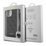 Guess iPhone 15 Pro Cover Crossbody Cord Sort