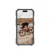 Urban Armor Gear (UAG) iPhone 15 Pro Cover Essential Armor MagSafe Sølv