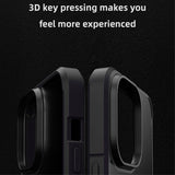 X-Level iPhone 15 Pro Cover Matteret Transparent Sort