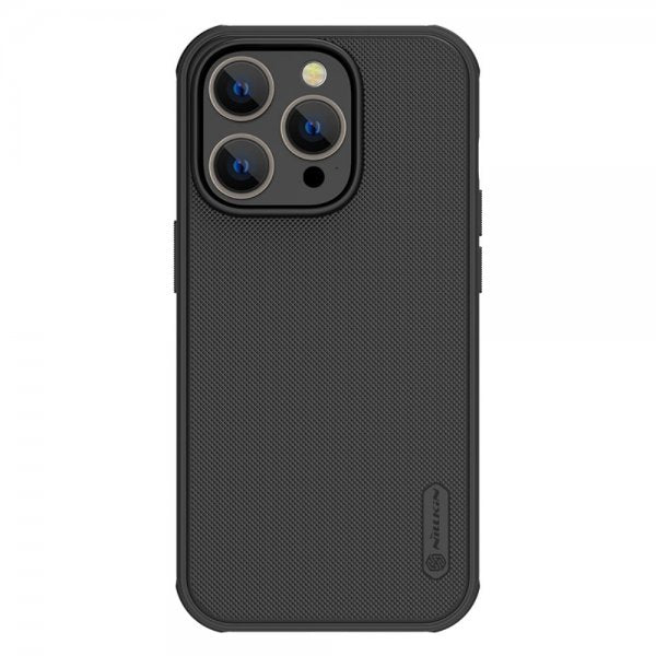 Nillkin iPhone 15 Pro Cover Frosted Shield Pro MagSafe Sort