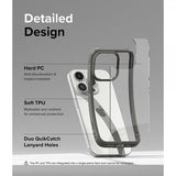Ringke iPhone 15 Pro Cover Fusion Bold Grå