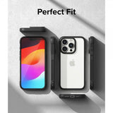 Ringke iPhone 15 Pro Cover Fusion Bold Mat Sort