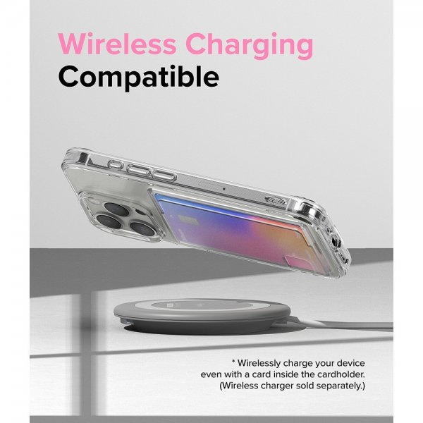 Ringke iPhone 15 Pro Cover Fusion Card Clear