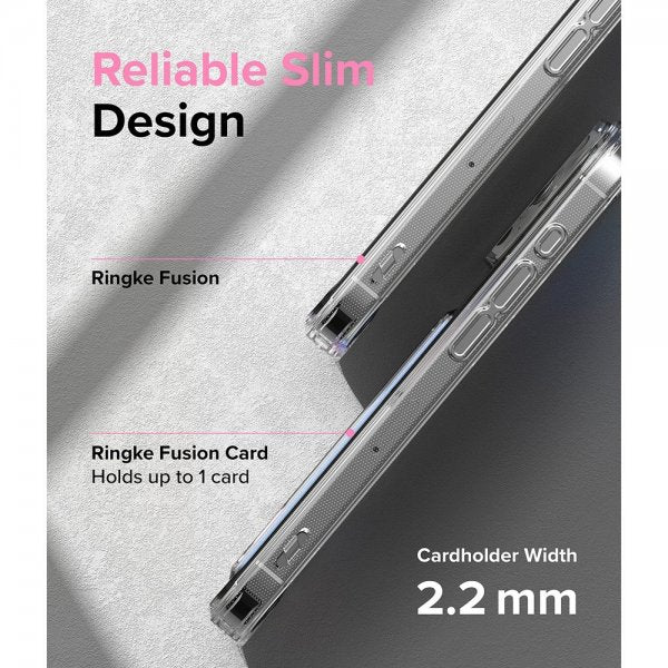 Ringke iPhone 15 Pro Cover Fusion Card Clear