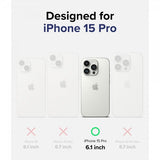 Ringke iPhone 15 Pro Cover Fusion Matte Clear
