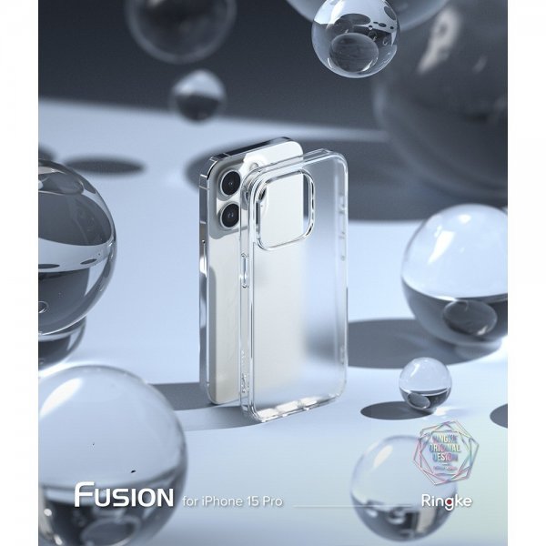 Ringke iPhone 15 Pro Cover Fusion Matte Clear