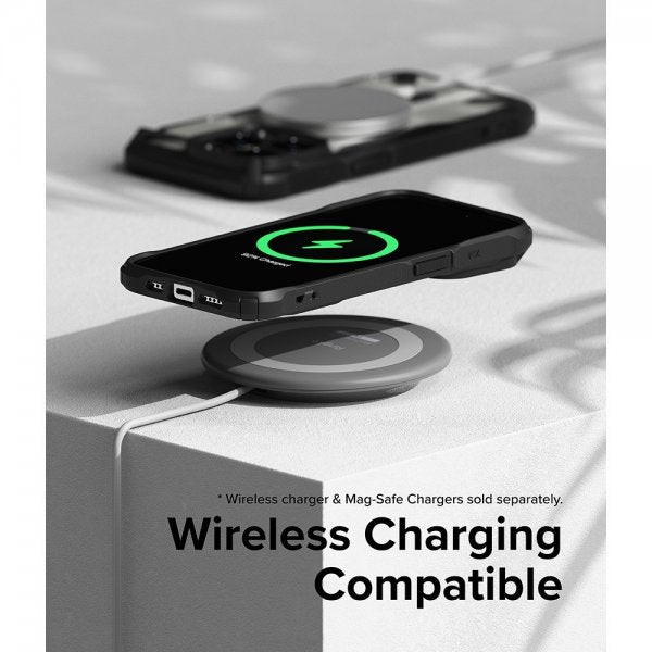 Ringke iPhone 15 Pro Cover Fusion X Magnetic Matte Black