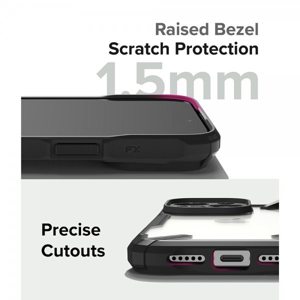 Ringke iPhone 15 Pro Cover Fusion X Sort
