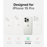 Ringke iPhone 15 Pro Cover Fusion X Sort