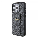 Guess iPhone 15 Pro Cover G Cube Grip Stand Sort