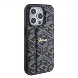Guess iPhone 15 Pro Cover G Cube Grip Stand Sort