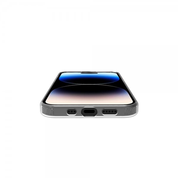 Celly iPhone 15 Pro Cover GELSKINMAG MagSafe Transparent
