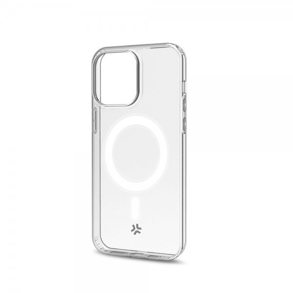 Celly iPhone 15 Pro Cover GELSKINMAG MagSafe Transparent