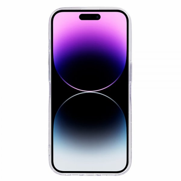 iPhone 15 Pro Cover Glitterpaljetter Lilla